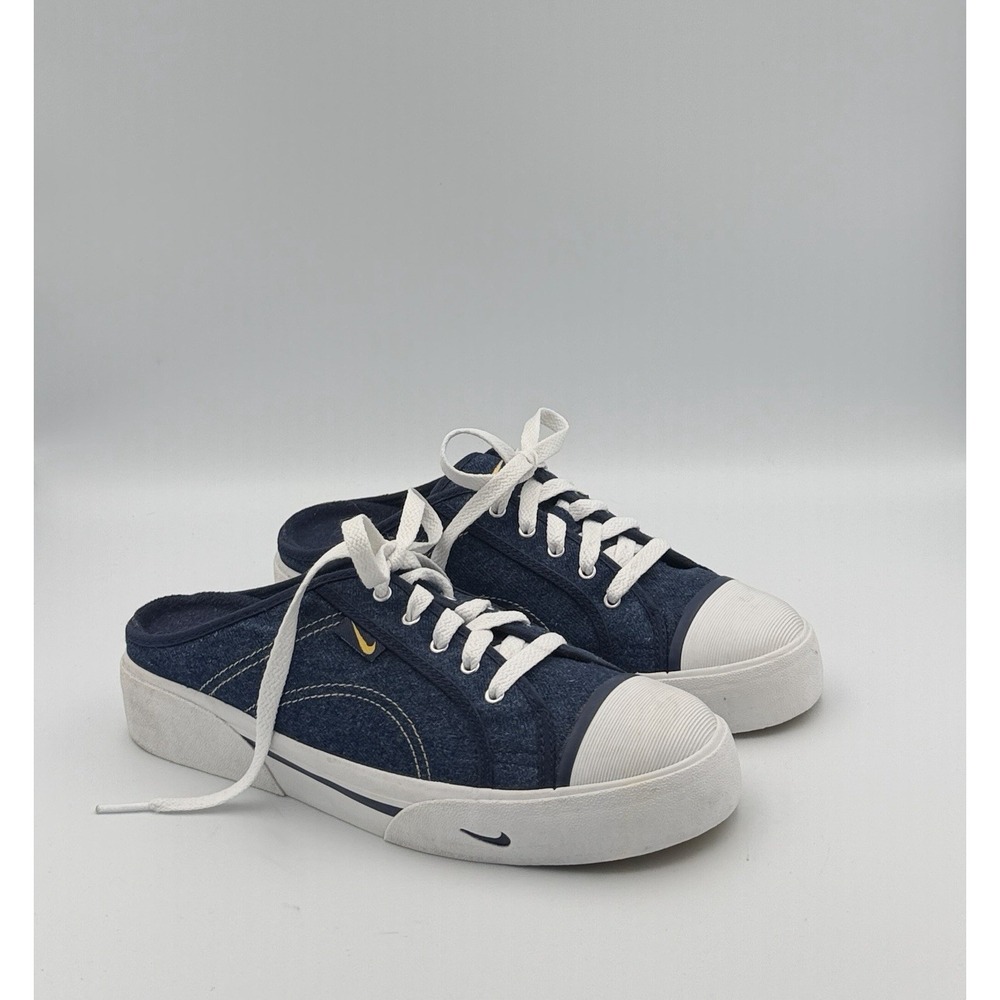 Vintage Y2K Nike Hermosa Denim Mules Women's 10 143028-471 New Unworn Rare